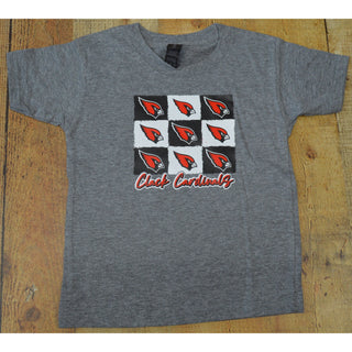 Clack Cardinals - Toddler 9 Boxes T-Shirt