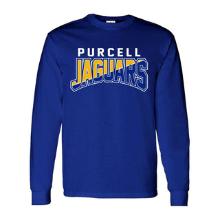 Purcell Jaguars - Split Long Sleeve T-Shirt