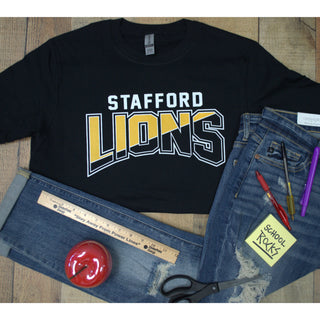 Stafford Lions - Split 1/2 T-Shirt