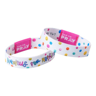 Anxious for Nothing - Tap to Pray Wristband