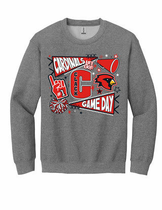 Clack Cardinals Cheer - Game Day