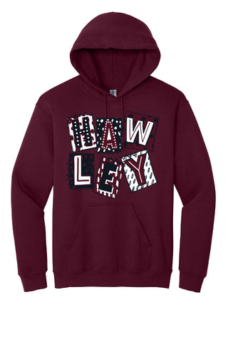 Hawley Bearcats - Scrapbook Box Hoodie