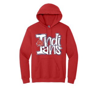 Jim Ned Indians - Funky Stack Hoodie