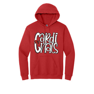 Clack Cardinals - Funky Stack Hoodie