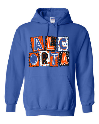 Alcorta Buffaloes - Scrapbook Box Hoodie