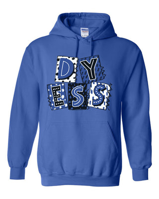 Dyess Jets - Scrapbook Box Hoodie