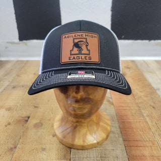 Abilene High Eagles - Square Leather Patch Mesh Cap