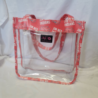 Jim Ned Indians Clear Stadium Tote Bag