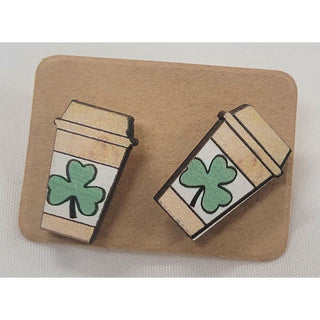 St. Patrick's Day Stud Earrings