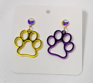 Baby Paw Print Earrings