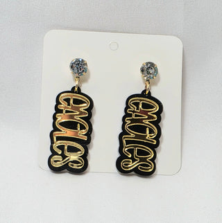 Abilene High Eagles - Eagles Mirror Earrings