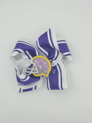 Football Helmet Shaker Hair Clip