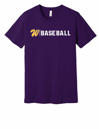 Wylie Baseball - W on Purple - Lil Cattilac