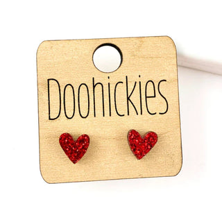 Tiny Heart Studs