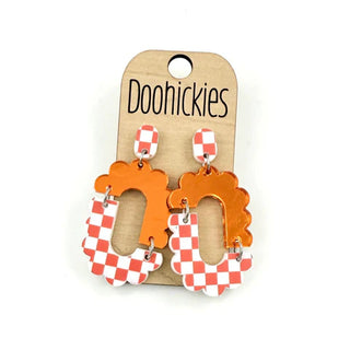 Brooklin Checkered Earrings
