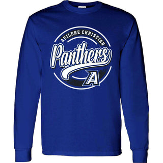 Abilene Christian Panthers - Circle Script Long Sleeve T-Shirt