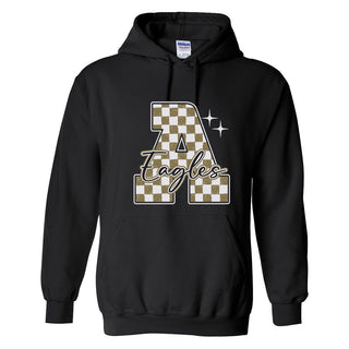 Abilene High Eagles - Checkered Letter Hoodie