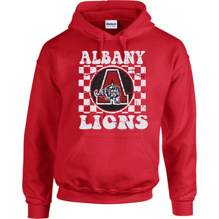 Albany Lions - Checkered Hoodie