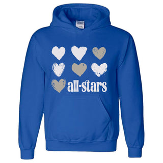 Ortiz All-Stars - Foil Hearts Hoodie