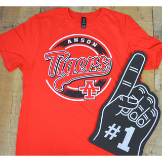 Anson Tigers - Circle Script T-Shirt
