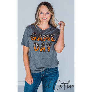 Game Day Split Basketball Tee