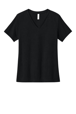 BELLA+CANVAS® Women's Relaxed Heather CVC V-Neck Tee BC6405CVC