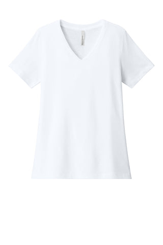 BELLA+CANVAS® Women's Relaxed Heather CVC V-Neck Tee BC6405CVC