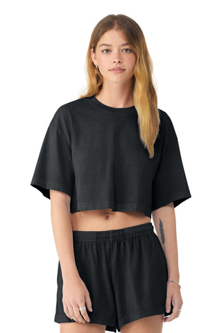 BELLA+CANVAS® Women's Heavyweight Garment-Dyed Cropped Tee BC6882GD
