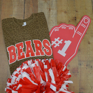 Baird Bears - Arch with Animal Print T-Shirt