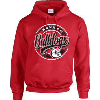 Bonham Bulldogs - Circle Script Hoodie