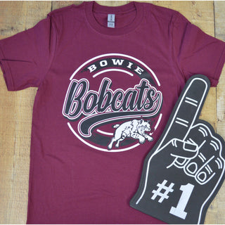 Bowie Bobcats - Circle Script T-Shirt