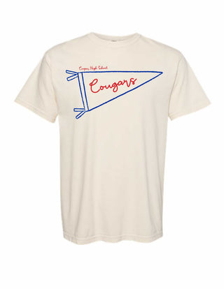 Cooper Cougars Cheer - Pennant