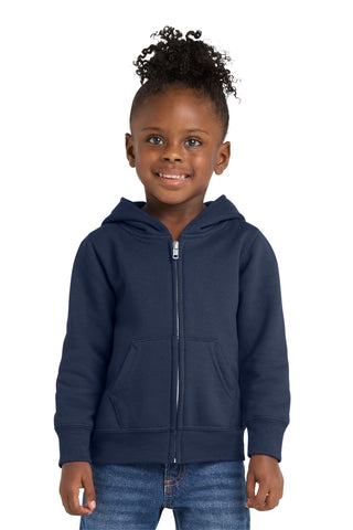 Port & Co® Toddler Core Fleece Full-Zip Hooded Sweatshirt. CAR78TZH
