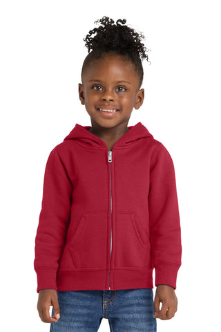 Port & Co® Toddler Core Fleece Full-Zip Hooded Sweatshirt. CAR78TZH