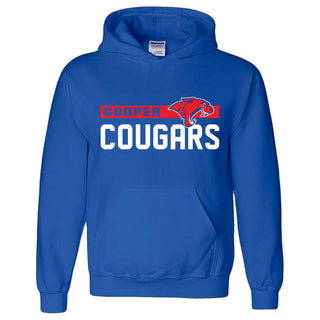 Cooper Cougars - Thin Stripe Hoodie