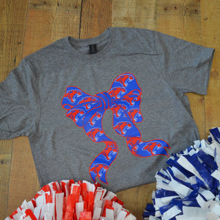 Cooper Cougars - Bow Mascot T-Shirt