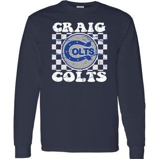 Craig Colts - Checkered Long Sleeve T-Shirt