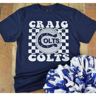 Craig Colts - Checkered T-Shirt