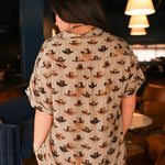 Calamity Hat Short-Sleeve Top