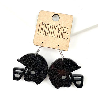 Football Helmet Acrylic Earrings