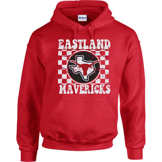 Eastland Mavericks - Checkered Hoodie