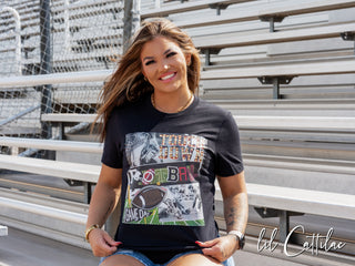Football Scrapbook - Football Tee