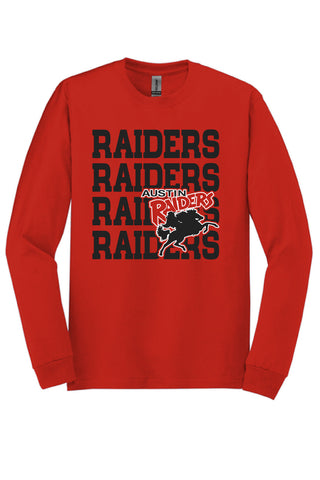 Austin Raiders - Repeat Long Sleeve T-Shirt