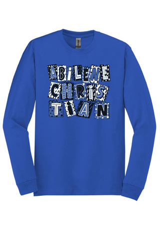 Abilene Christian Panthers - Scrapbook Box Long Sleeve T-Shirt
