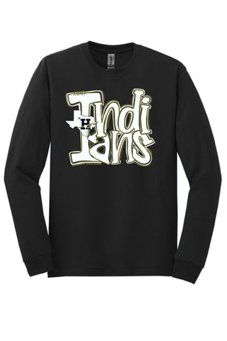 Haskell Indians - Funky Stack Long Sleeve T-Shirt