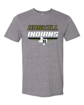 Haskell Indians - Double Stripe T-Shirt