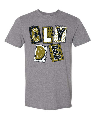 Clyde Bulldogs - Scrapbook Box T-Shirt