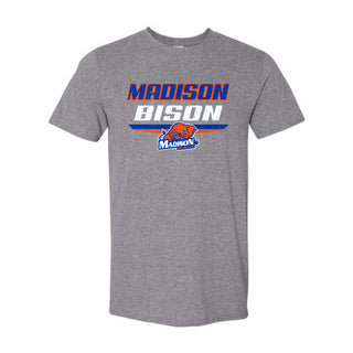 Madison Bison - Double Stripe T-Shirt