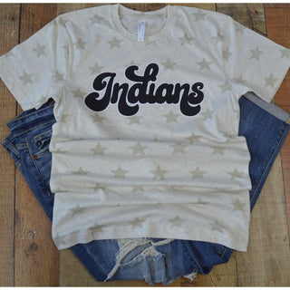 Haskell Indians - Script with Stars T-Shirt