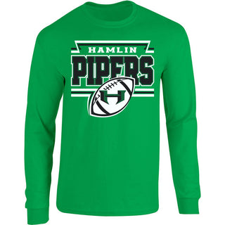 Hamlin Pied Pipers - Football Long Sleeve T-Shirt